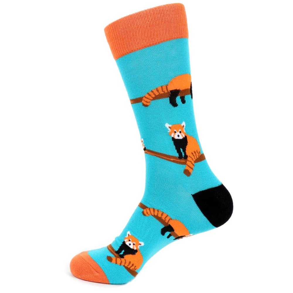 Men's Red Panda Novelty Socks